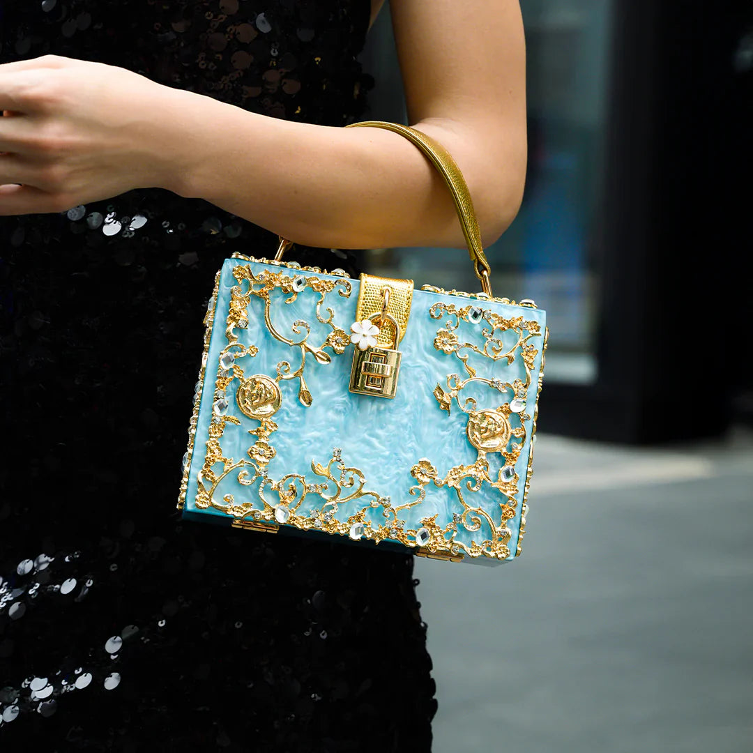 Vioraia Acrylic Box Handbag