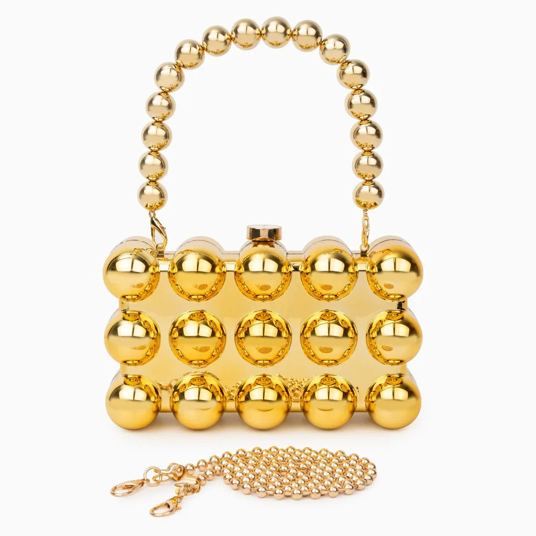 Vioraia Jada Acrylic Clutch Bag