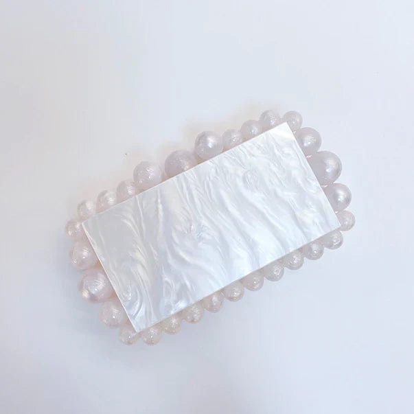 Vioraia (CS) Acrylic Cloud Clutch Bag