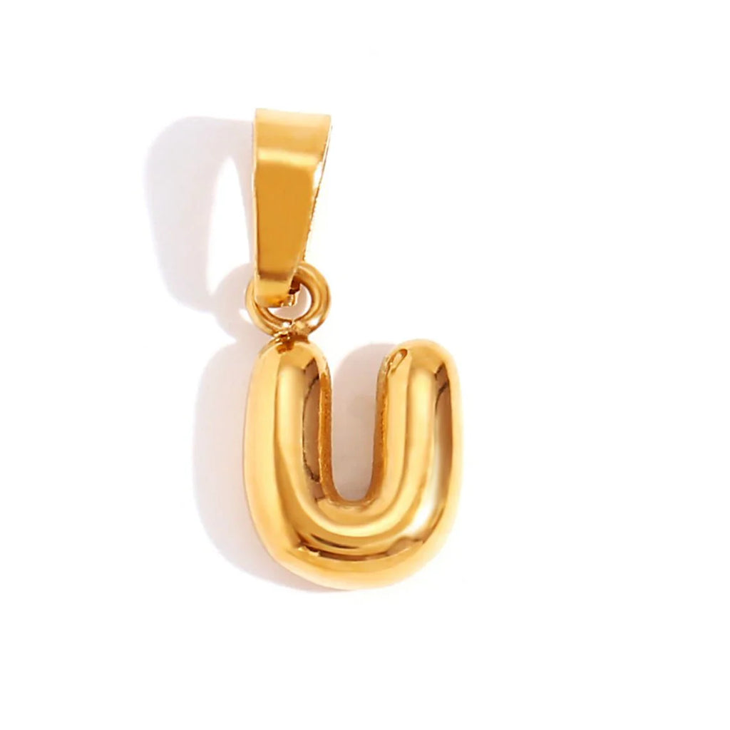 Vioraia Bubble Letter Necklace