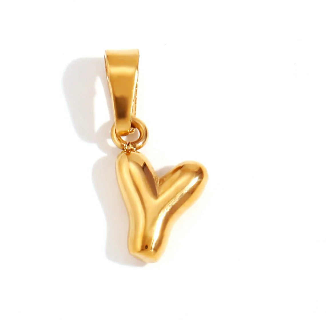 Vioraia Bubble Letter Necklace
