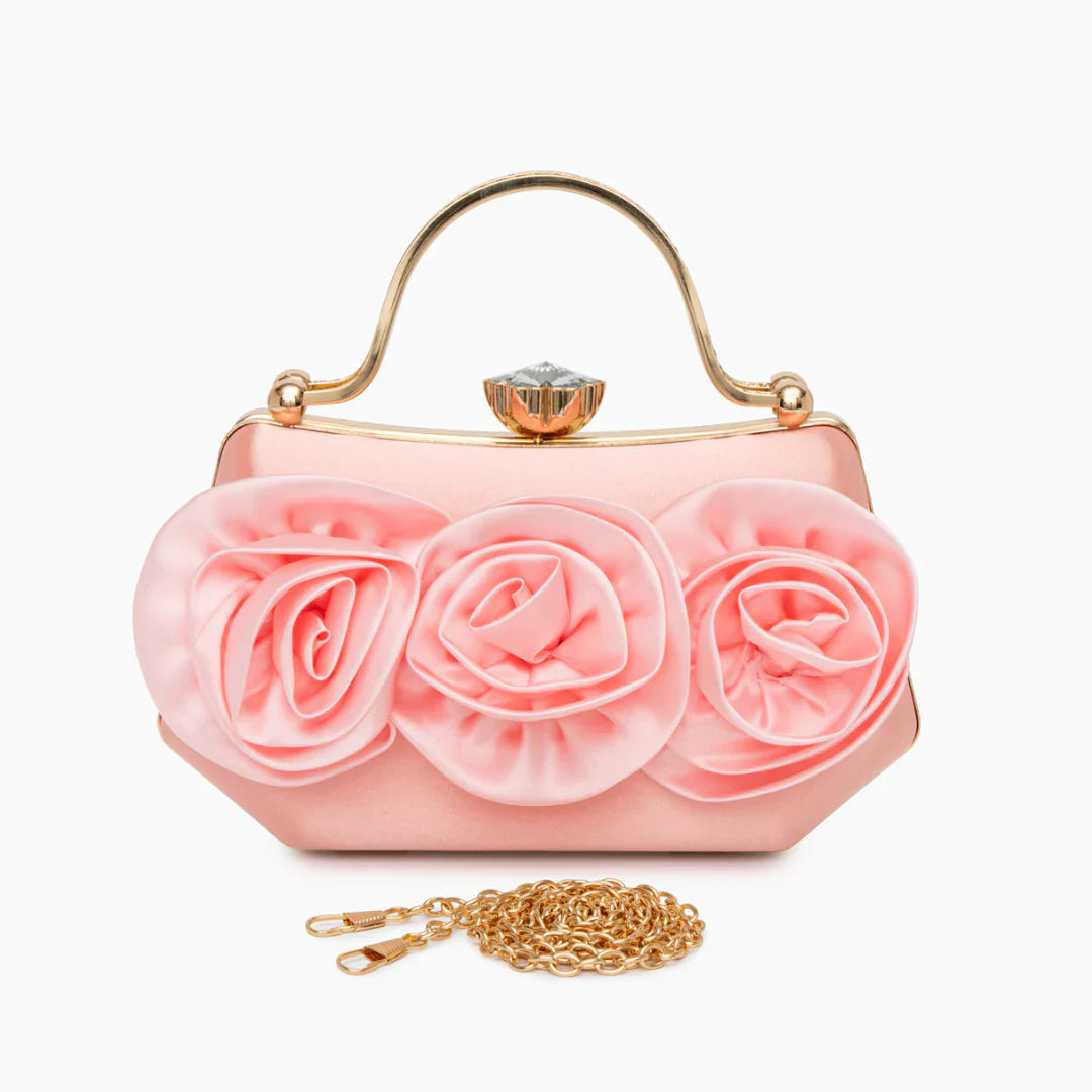 Vioraia Soleia Bloom Clutch Bag