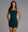 Can’t Look Away Halter Mini Dress