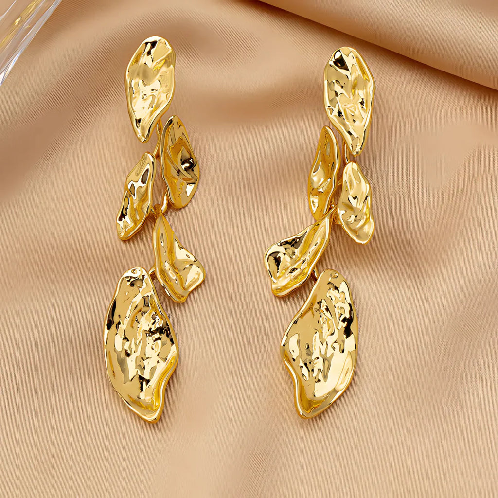 Vioraia Luna Molten Cascade Earrings