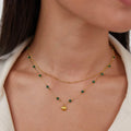 Vioraia Ocean Lover Shell & Bead Necklace Set