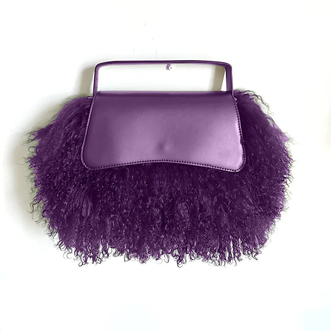 Vioraia Lennon Plush Handbag