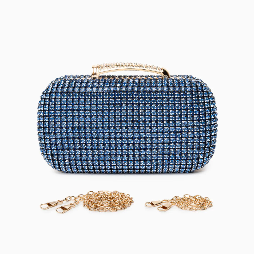 Vioraia Sara Diamond Encrusted Clutch Bag