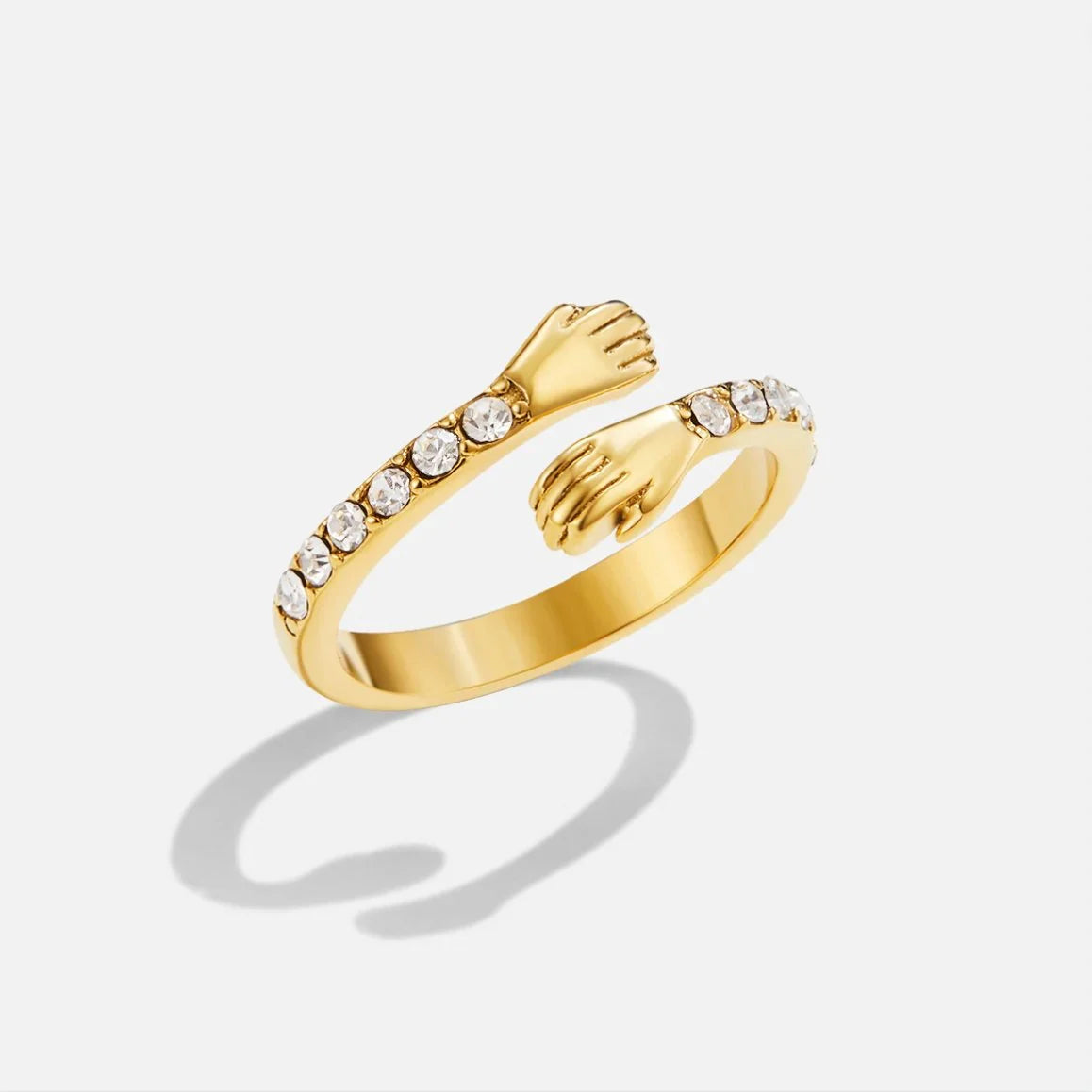 Vioraia Hug Me Forever' 18K Gold Ring
