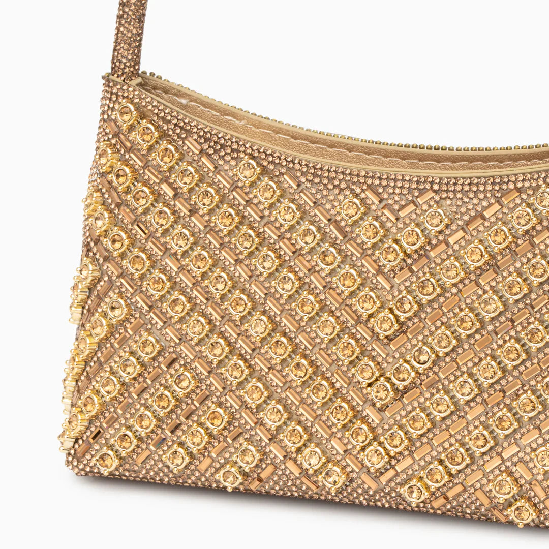 Vioraia Lyra Crystal Mini Shoulder Bag