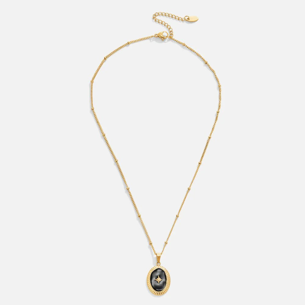 Vioraia Midnight Star Onyx Necklace