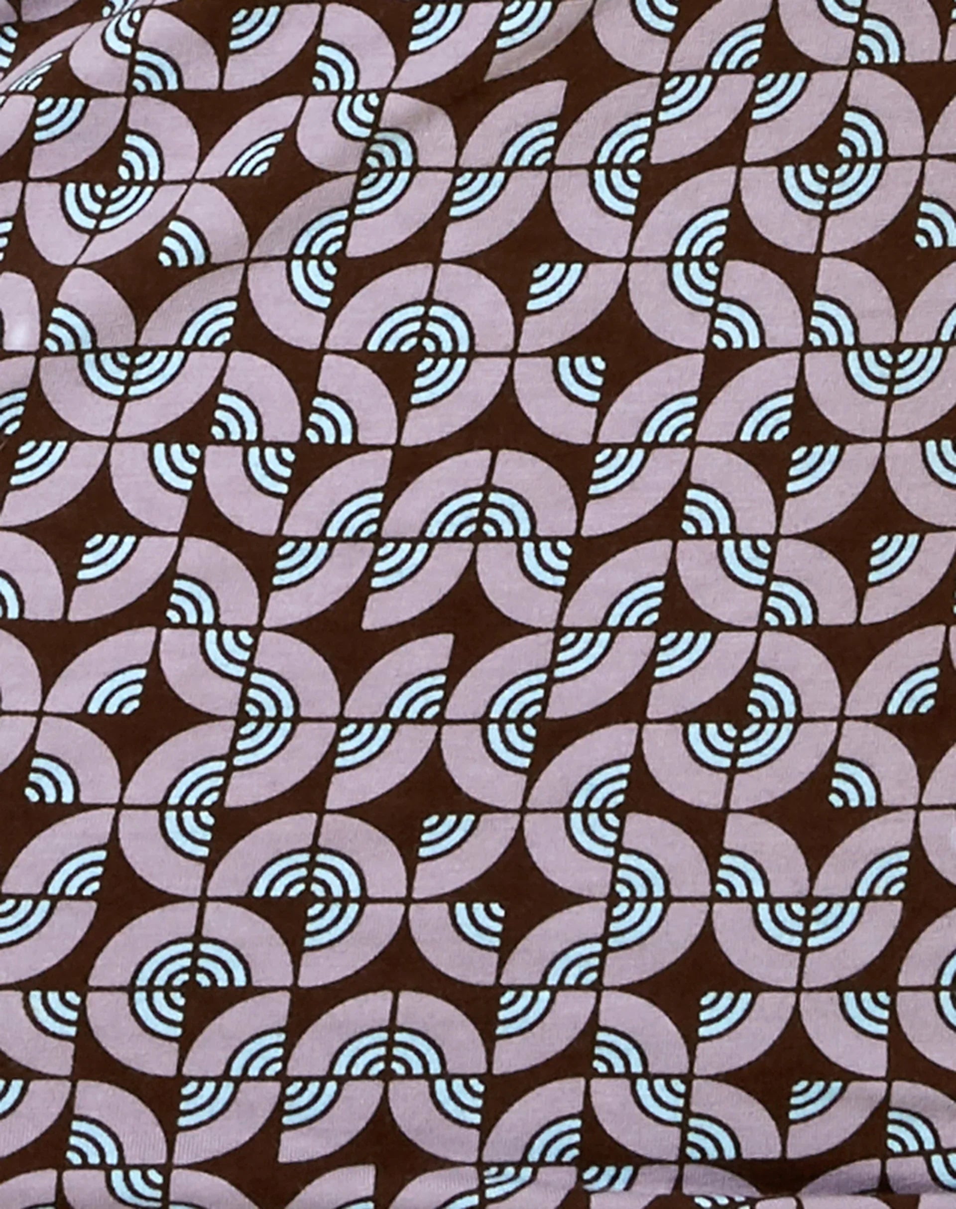 Jeveux Mini Dress in Retro Tile