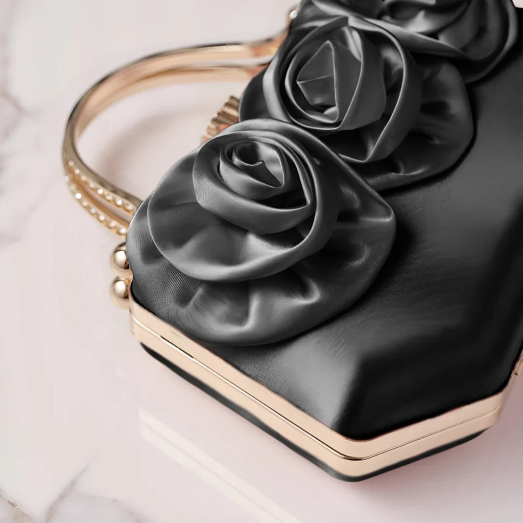 Vioraia Soleia Bloom Clutch Bag