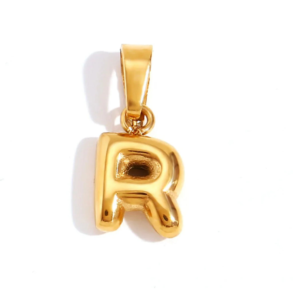 Vioraia Bubble Letter Necklace
