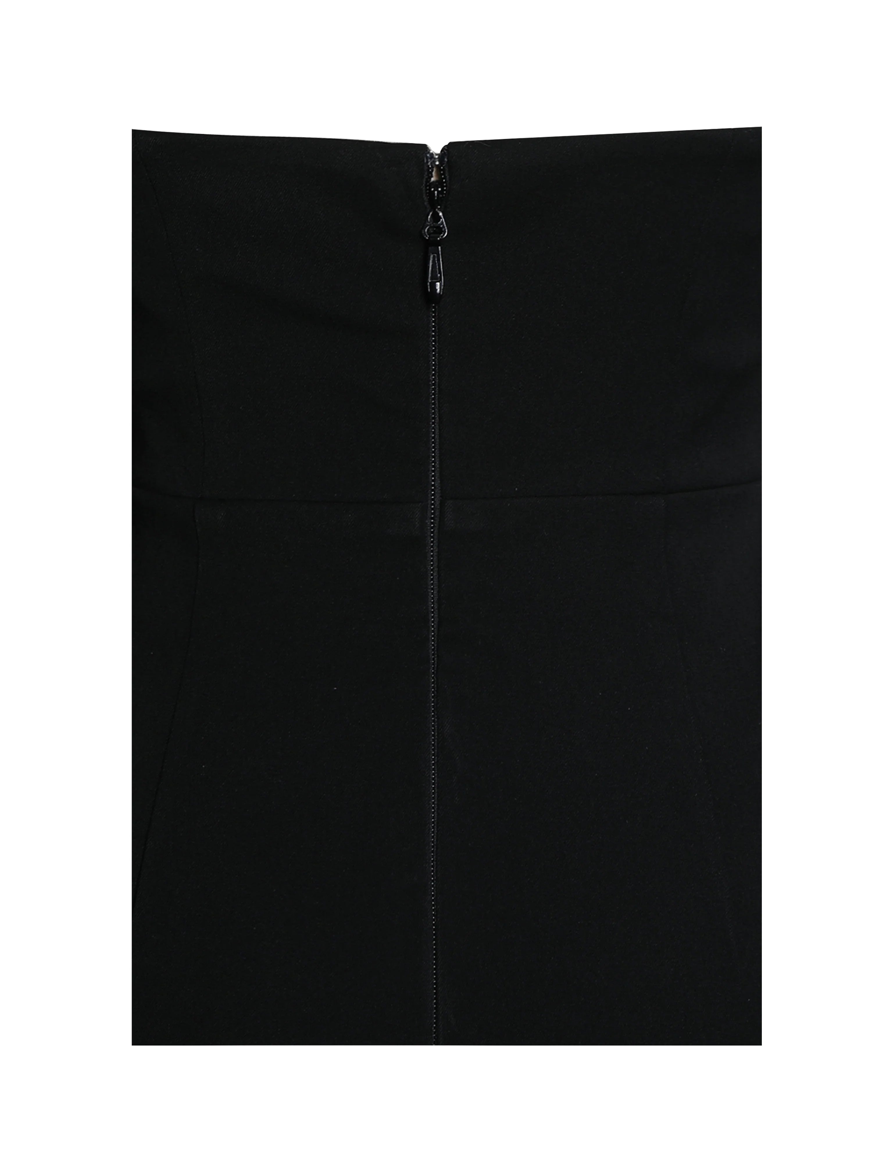 Raelyn Black and White Business Casual Maxi Dress