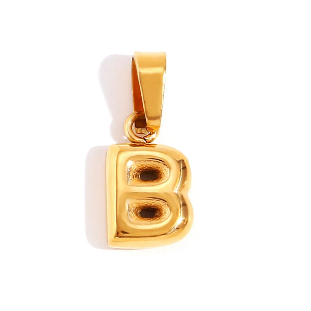 Vioraia Bubble Letter Necklace