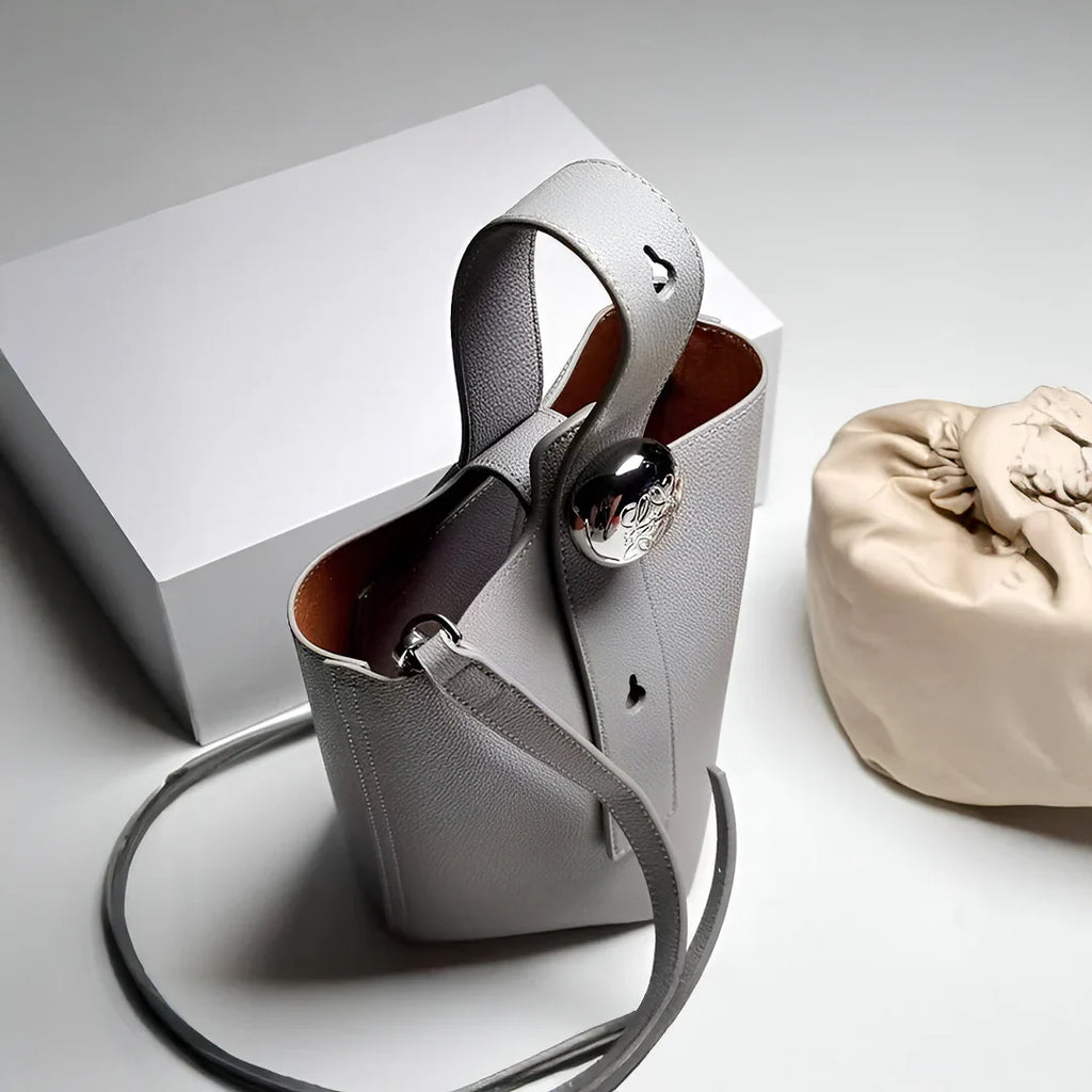 Vioraia Rosa Bucket Crossbody Bag