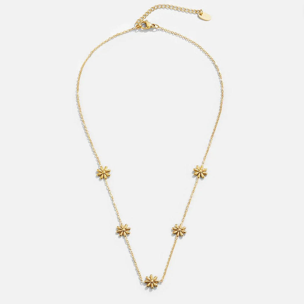 Vioraia Flower Power 18K Gold Necklace