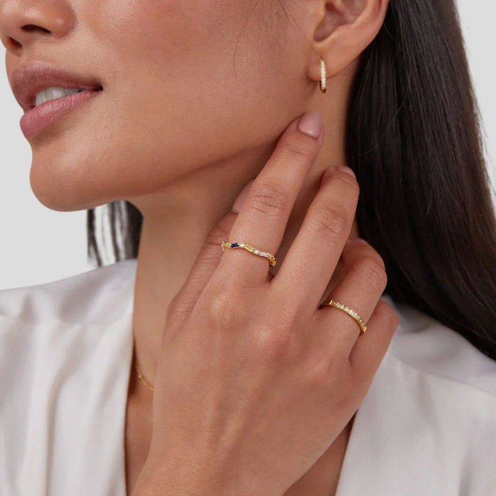 Vioraia Timeless Beauty 18K Crystal Ring