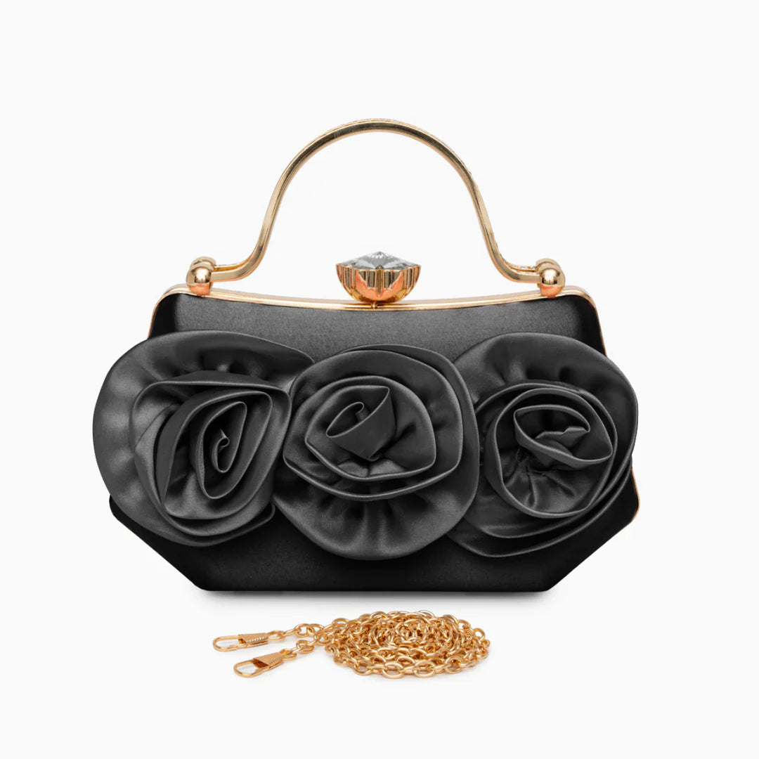 Vioraia Soleia Bloom Clutch Bag