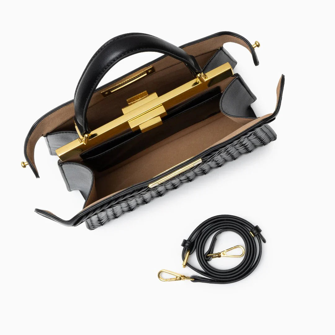 Vioraia Dionne Woven Handbag