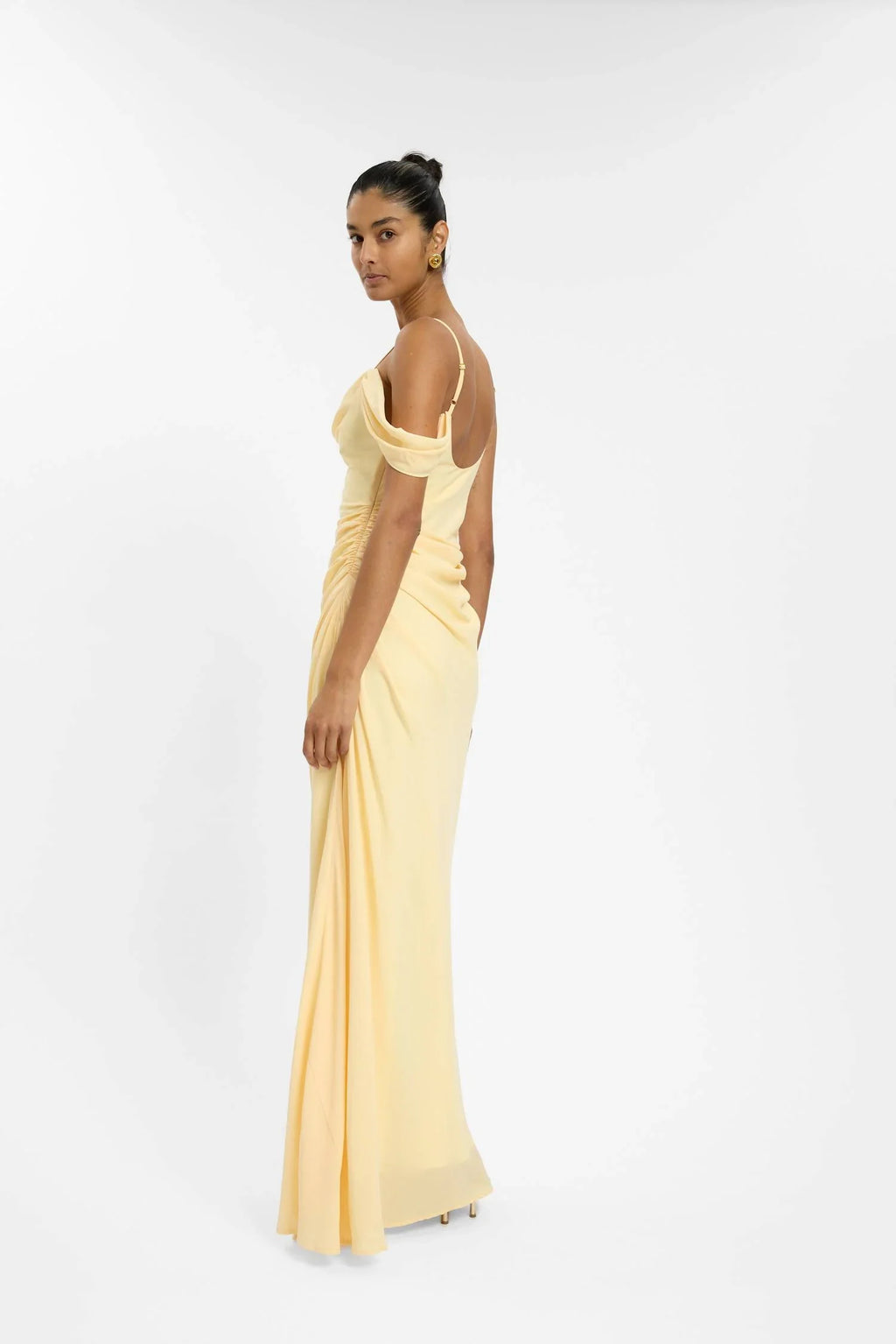 Draped Gown | Lemon