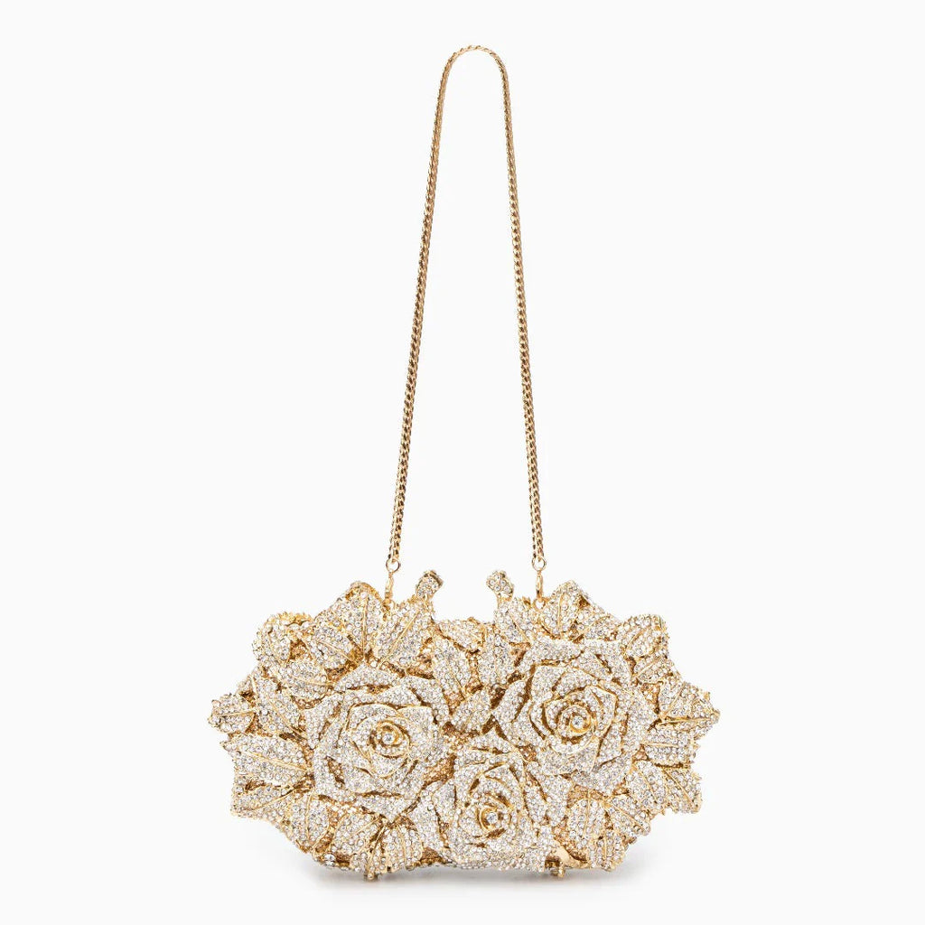 Vioraia Cecilia Rose Clutch Bag