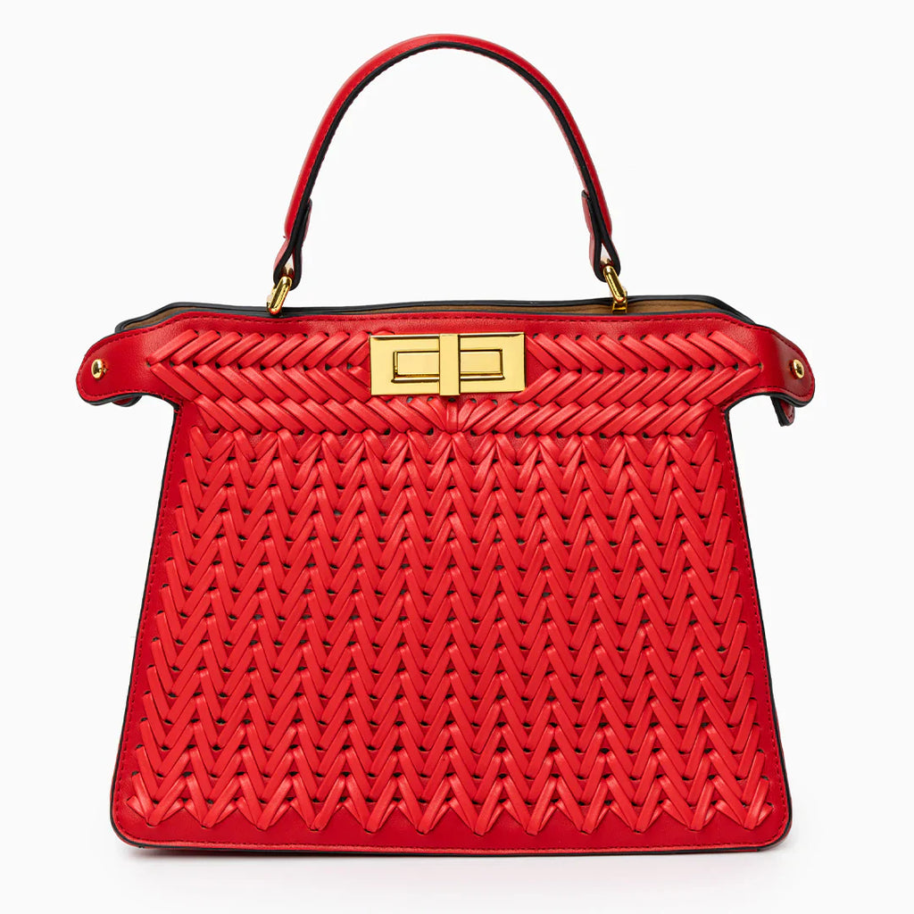 Vioraia Dionne Woven Handbag