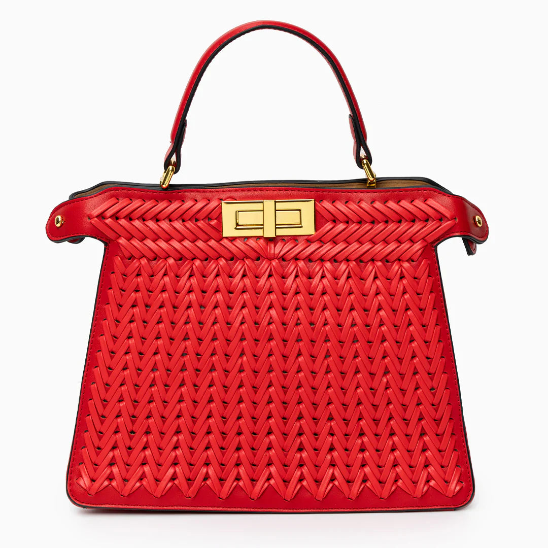 Vioraia Dionne Woven Handbag