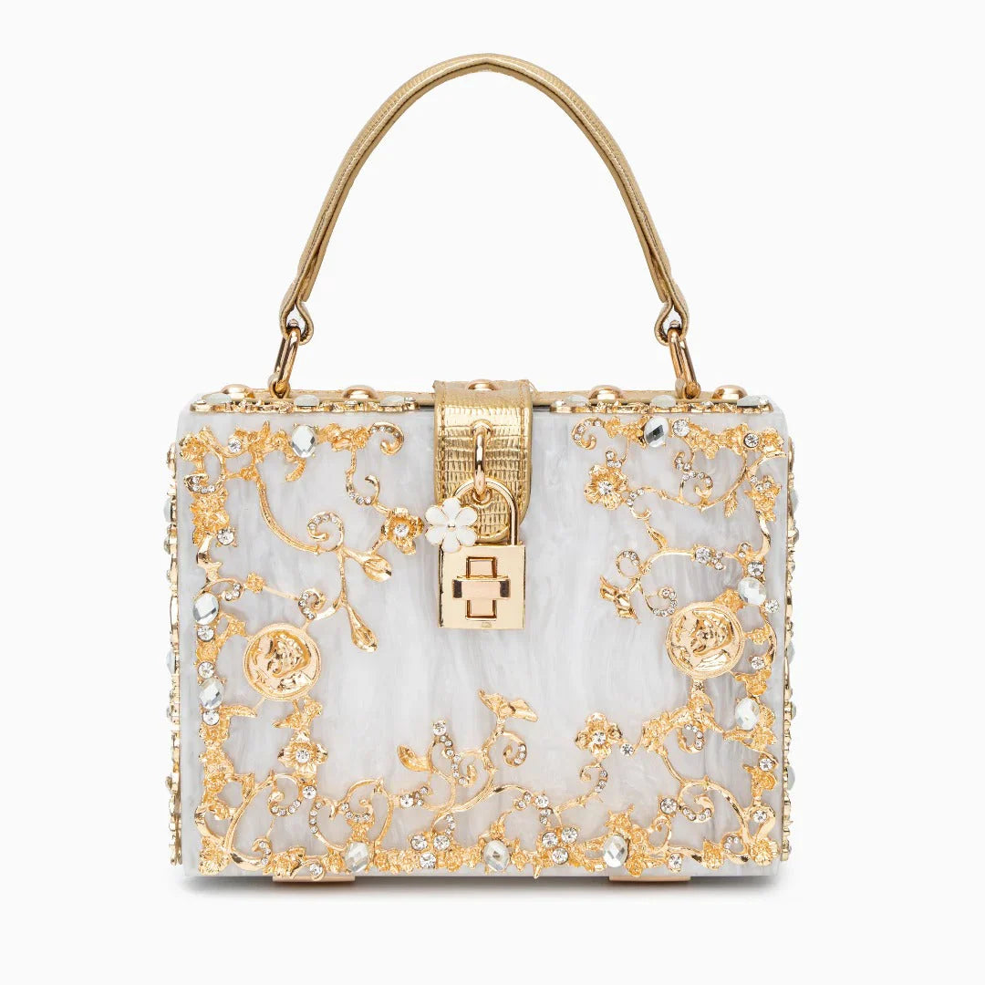 Vioraia Acrylic Box Handbag