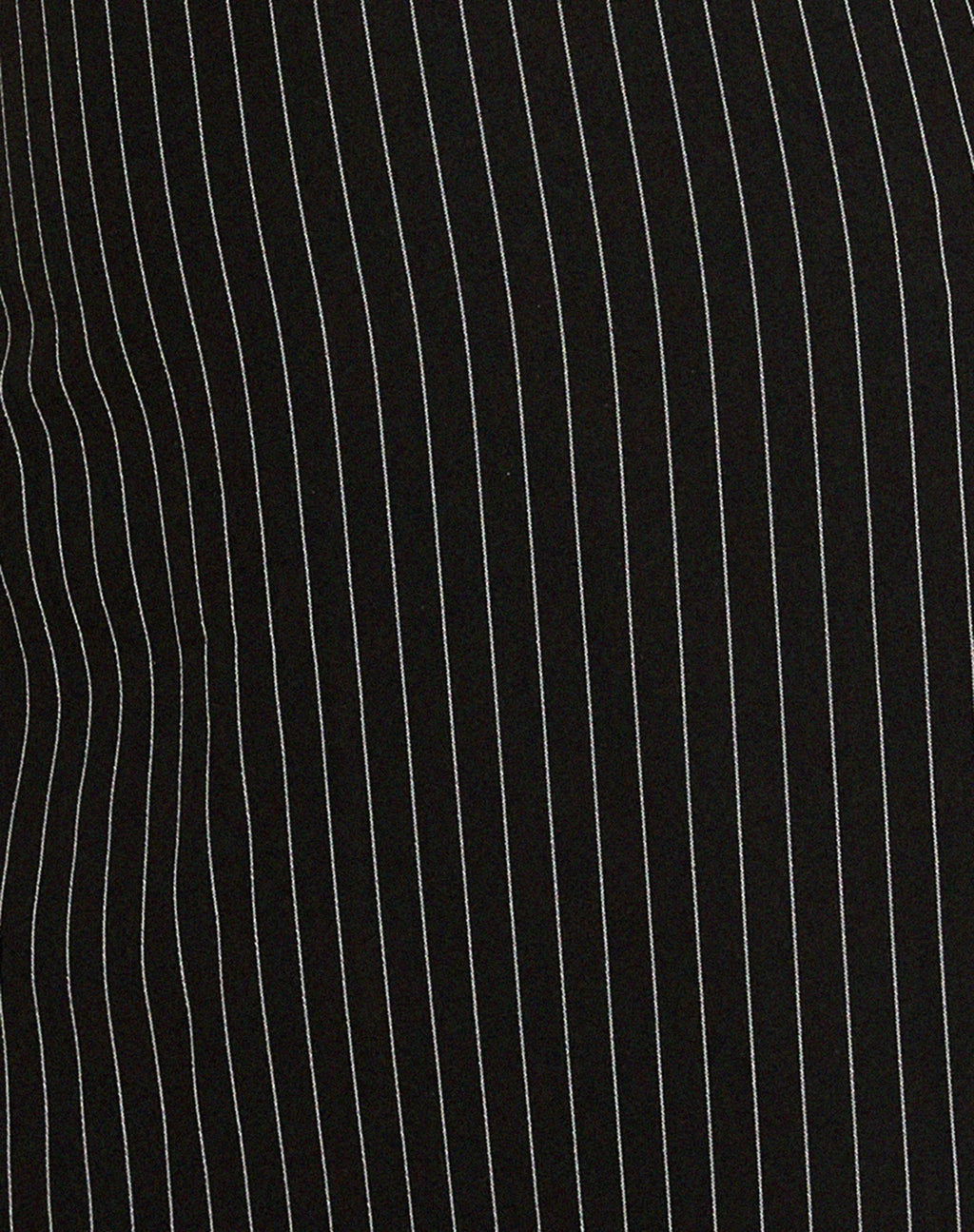Coby Mini Dress in Pinstripe Black