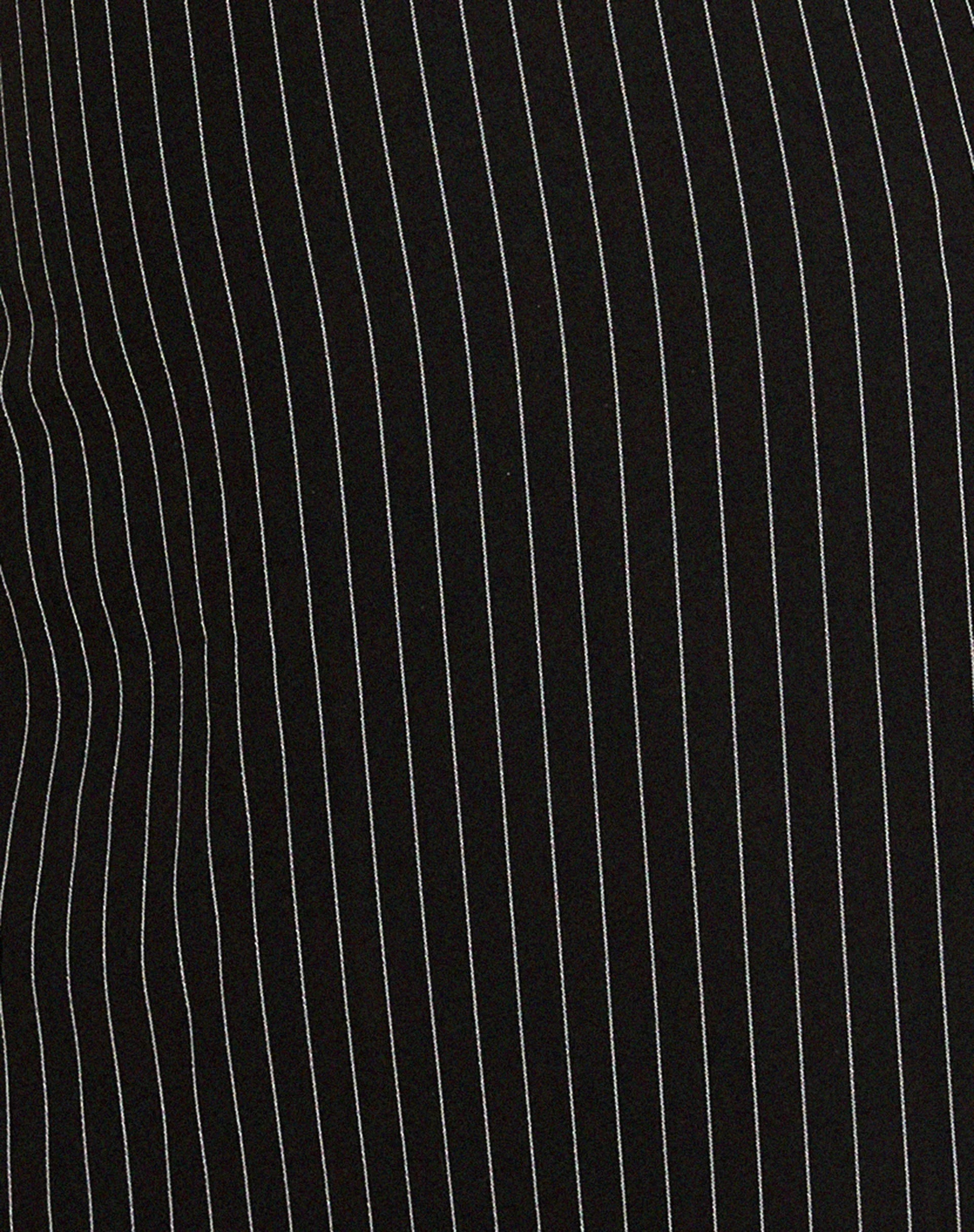Coby Mini Dress in Pinstripe Black