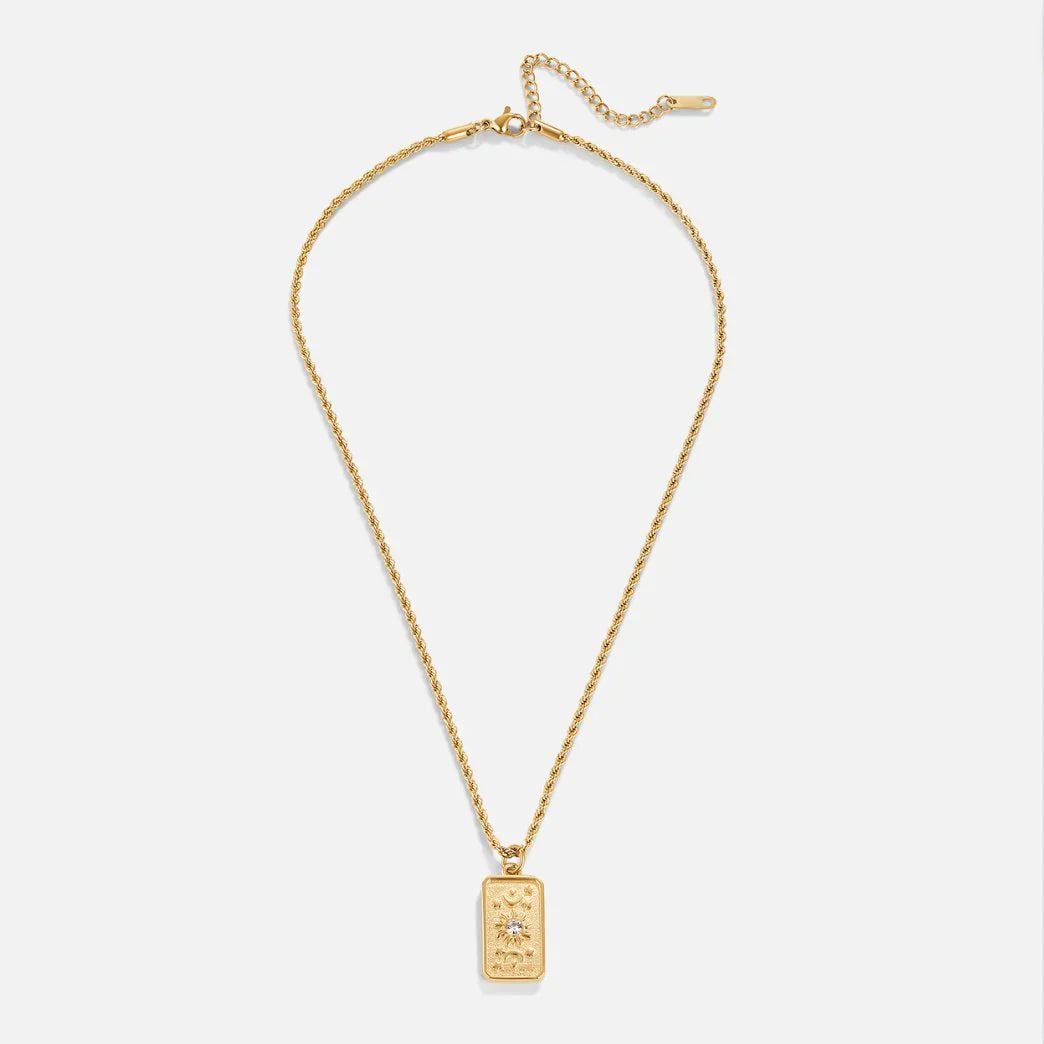 Vioraia ‘The Sun’ Tarot Pendant Necklace