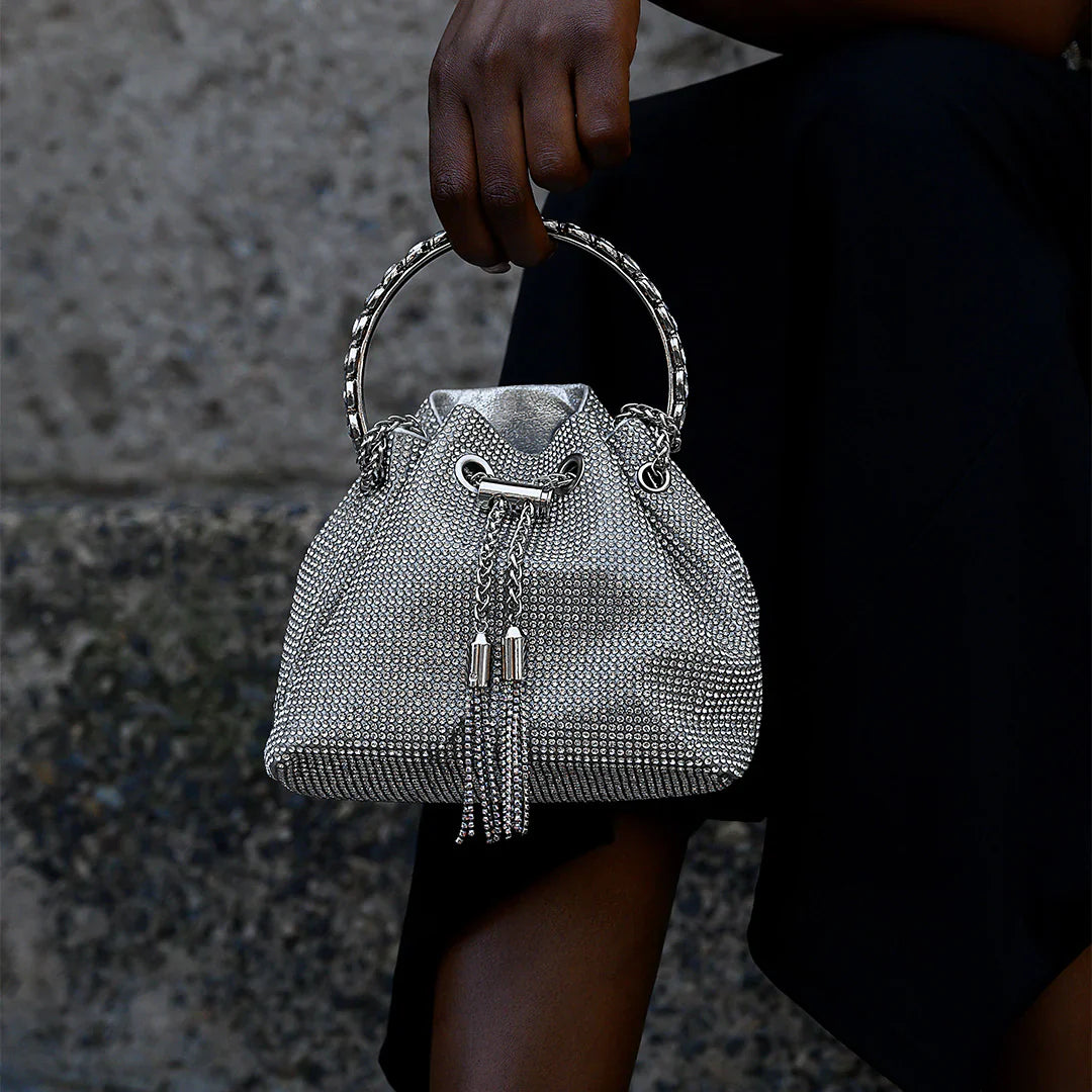 Vioraia Macy Rhinestones Handbag