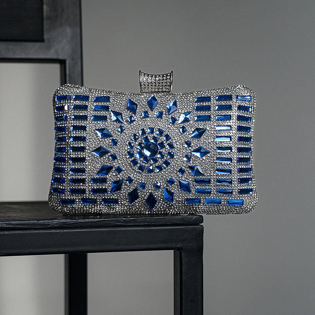 Vioraia Sparkling Clutch Bag