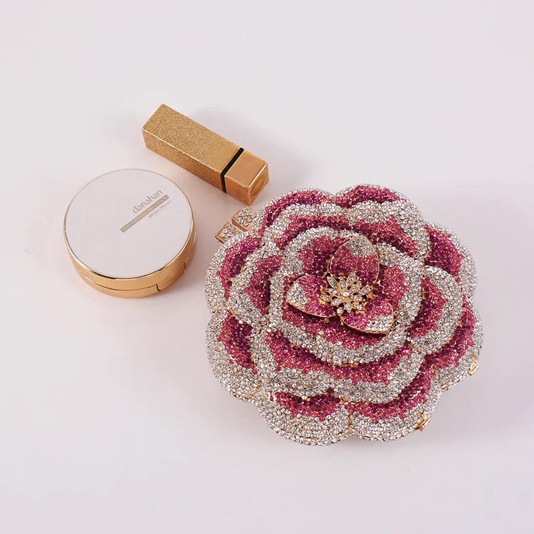 Vioraia Jeline Flower Clutch Bag