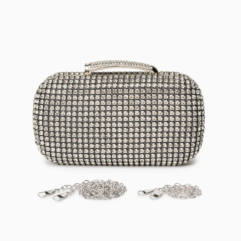 Vioraia (CS) Sara Diamond Encrusted Clutch Bag