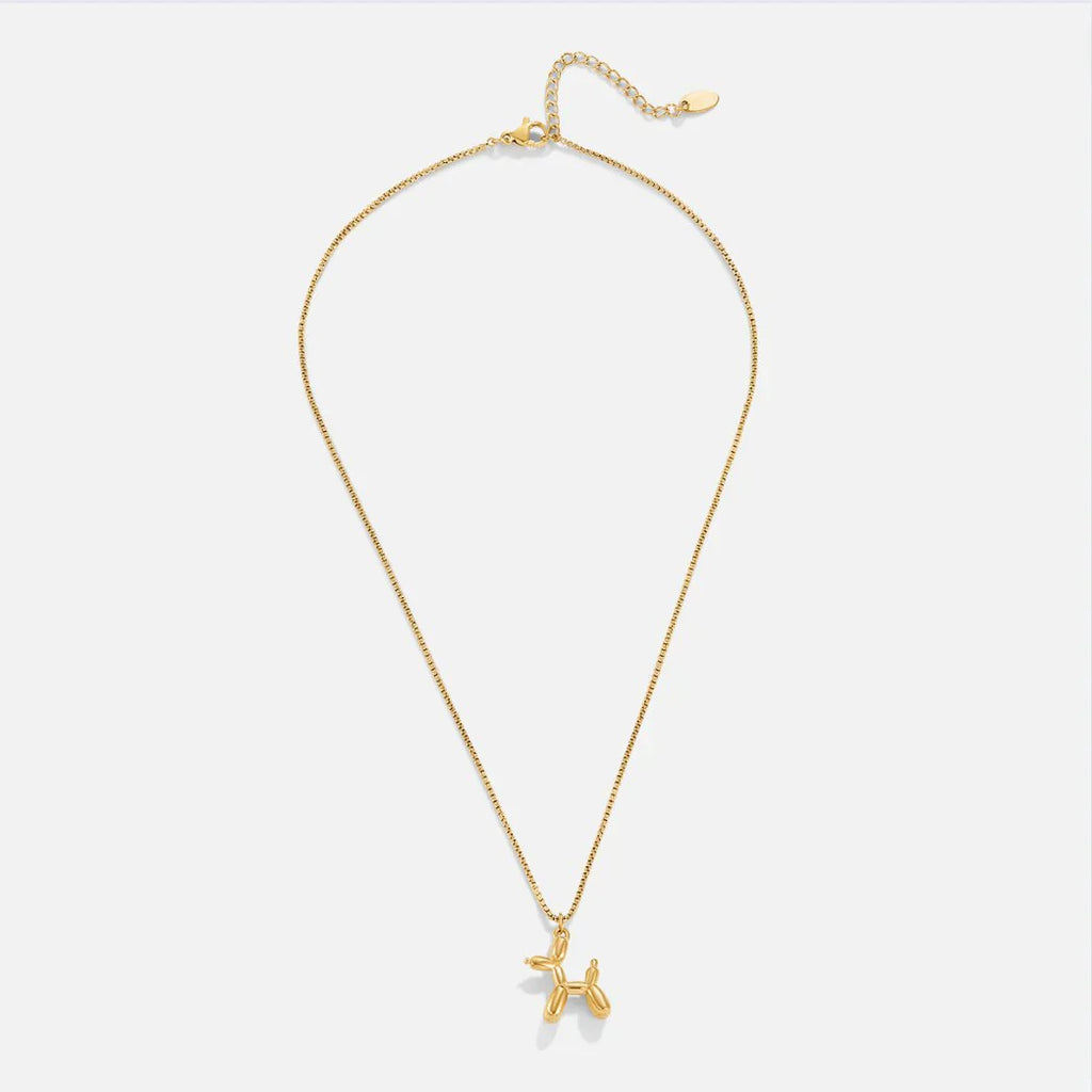 Vioraia Gold Balloon Animal Necklace