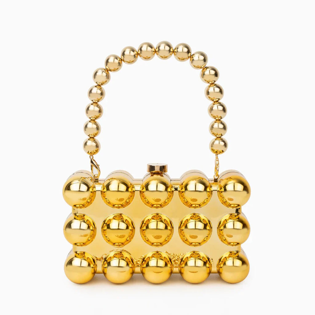 Vioraia Jada Acrylic Clutch Bag