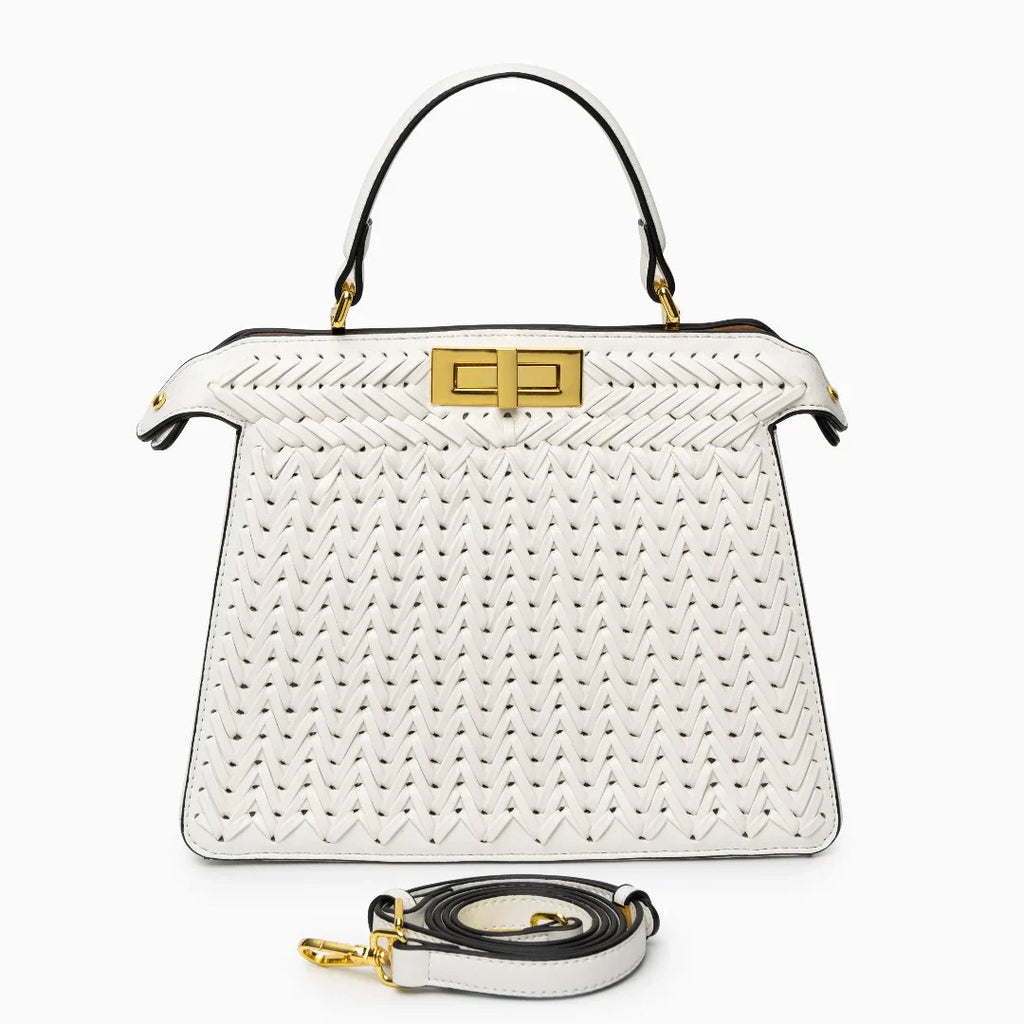 Vioraia Dionne Woven Handbag