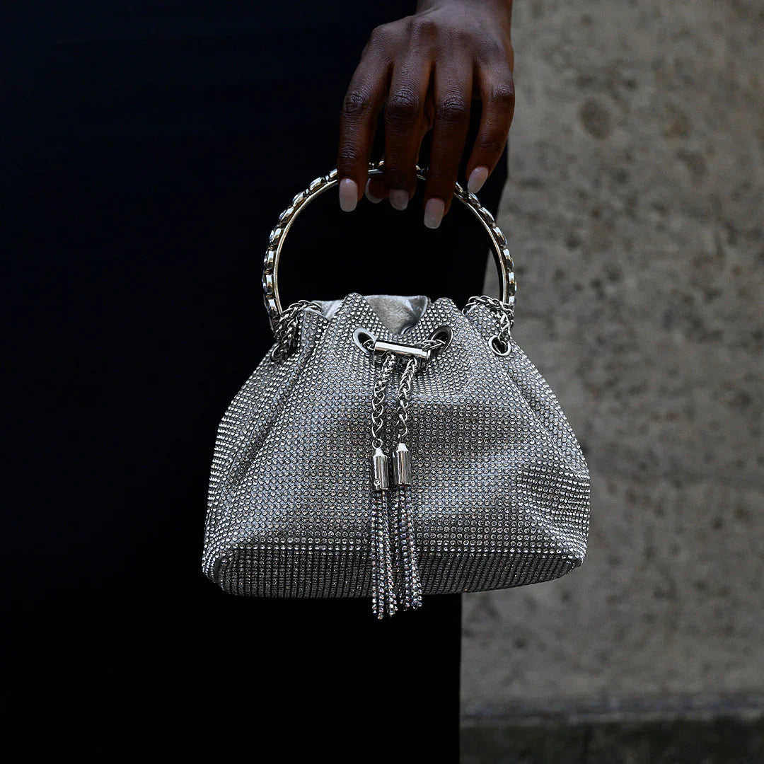 Vioraia Macy Rhinestones Handbag