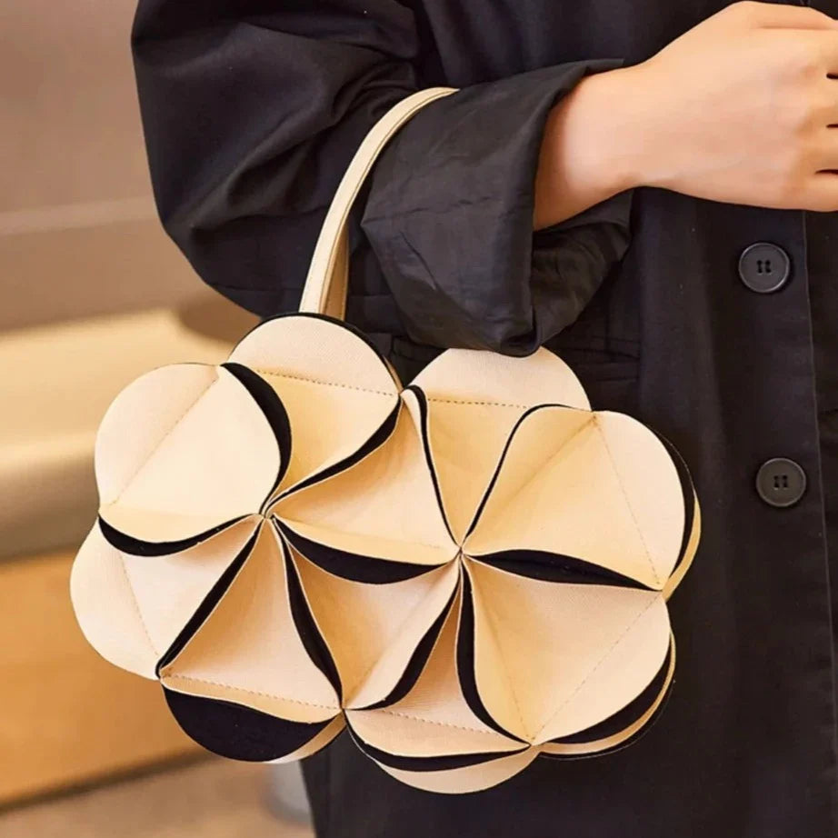 Vioraia Monique Flower Handbag