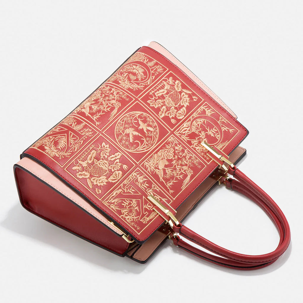 Vioraia Havilah Embroidery Medium Tote Bag