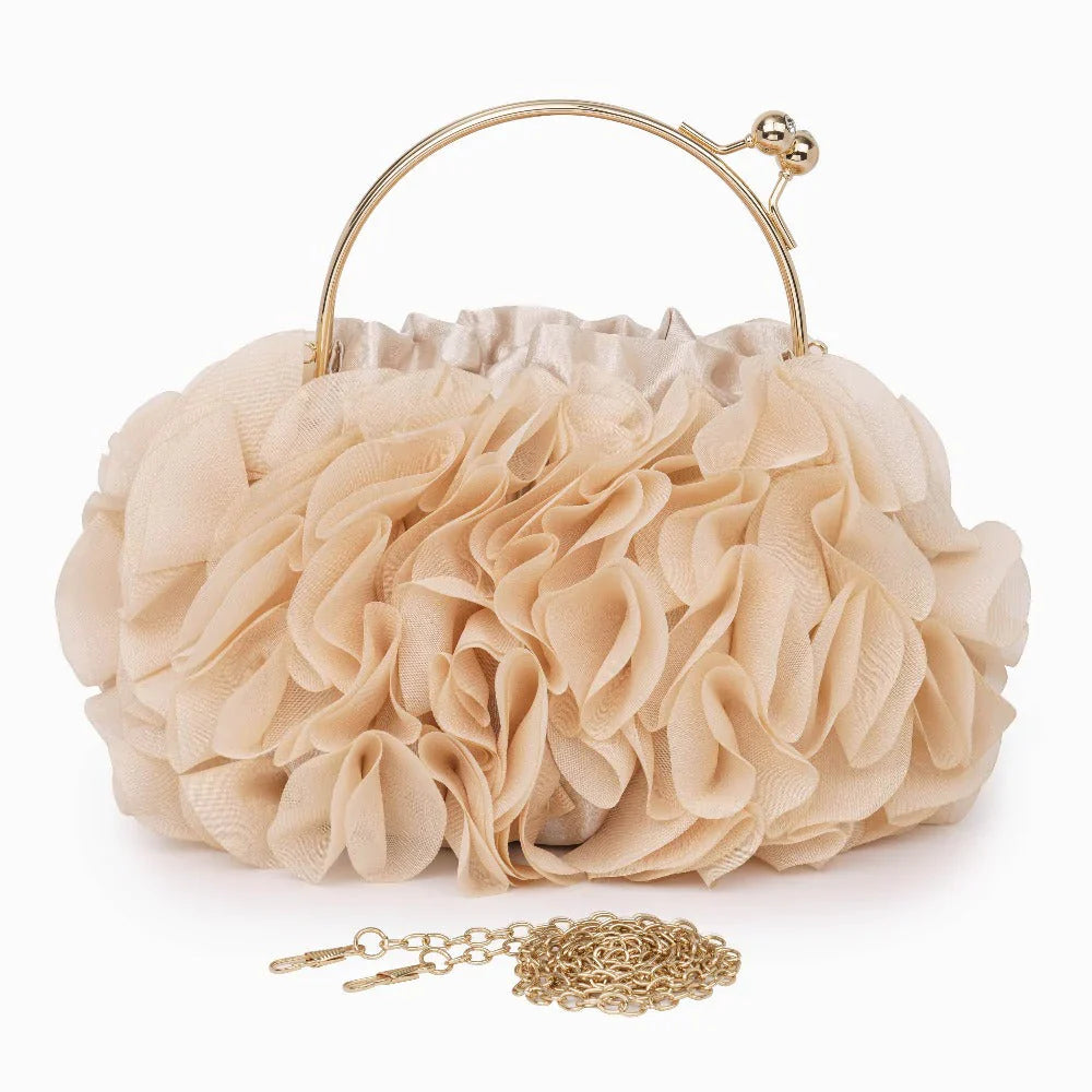 Vioraia Marilyn Flower Handbag