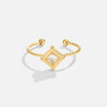 Vioraia Sofia Diamond Shaped Ring