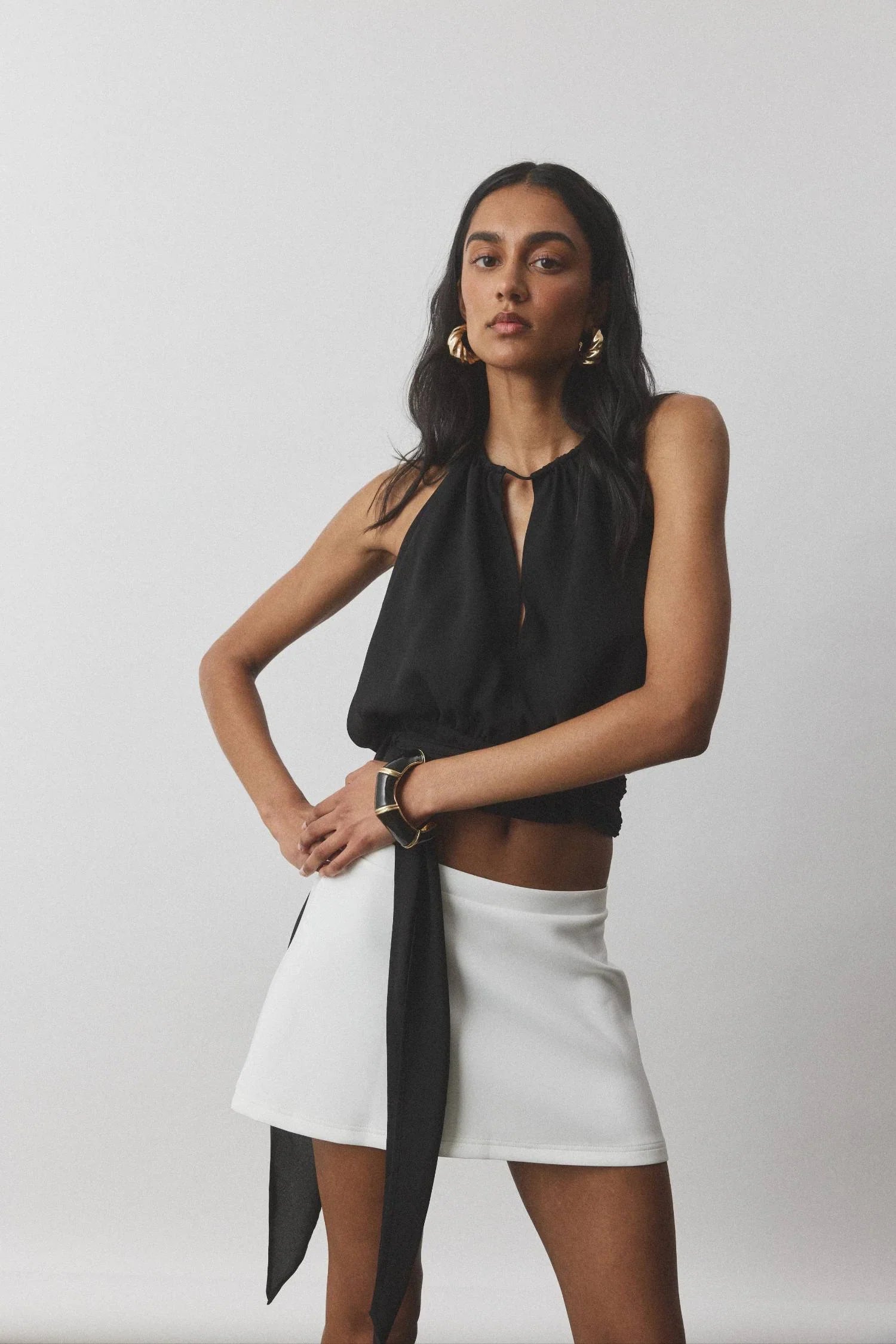 Mini Skirt | White