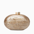 Vioraia Skylynn Acrylic Clutch Bag