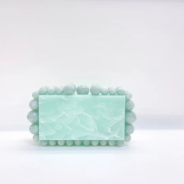 Vioraia (CS) Acrylic Cloud Clutch Bag