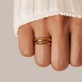 Vioraia Madison Wave Ring Set