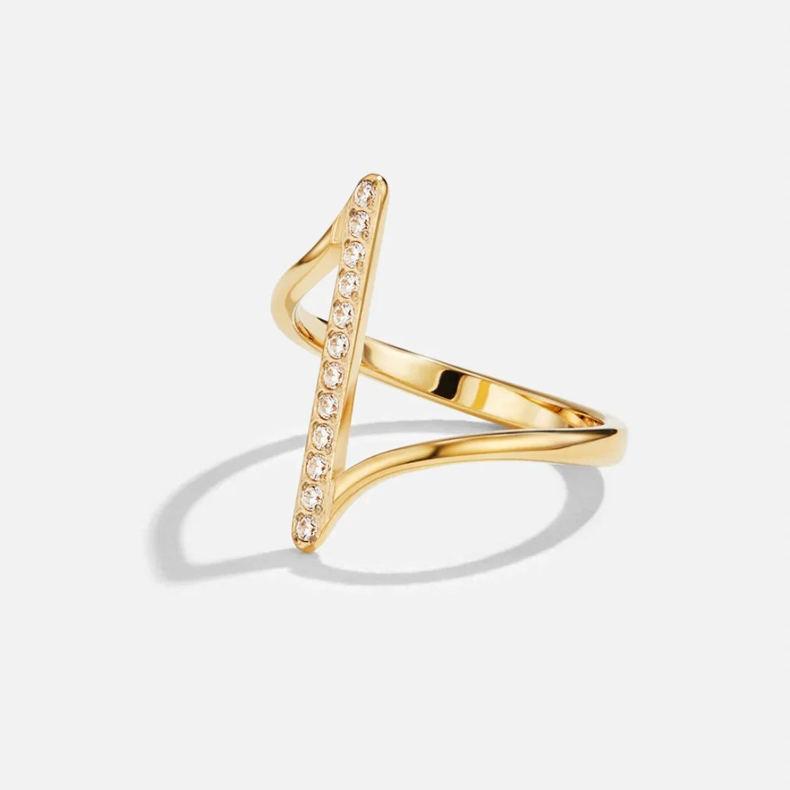 Vioraia Mila Twisted Gold Ring