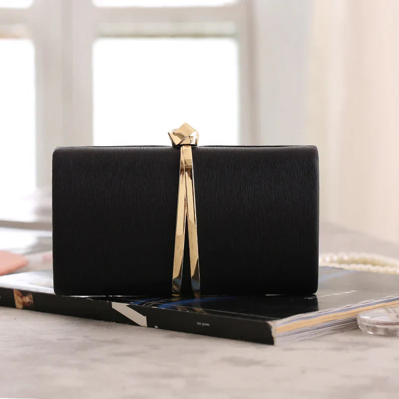 Vioraia Genevieve Minimalist Evening Clutch Bag